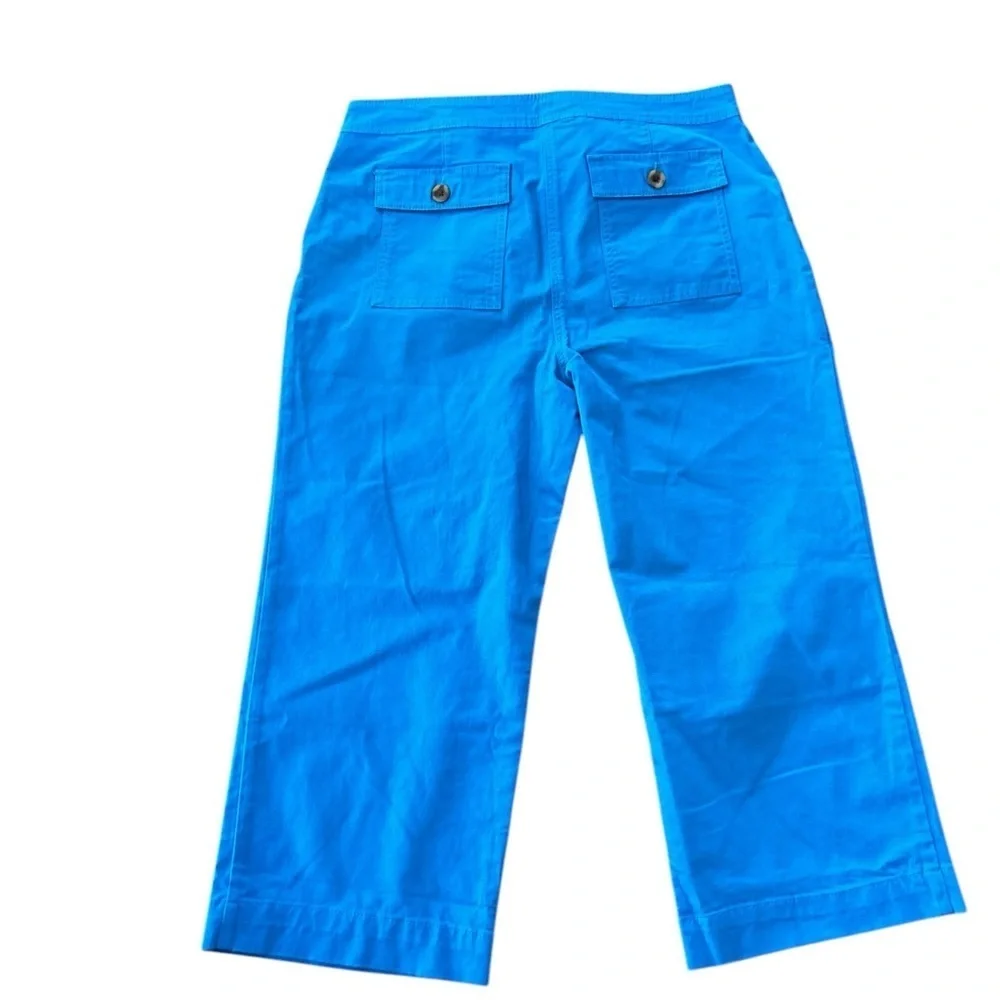 Boden Women's 12p Blue Wide-Leg‎ Pants High Waist